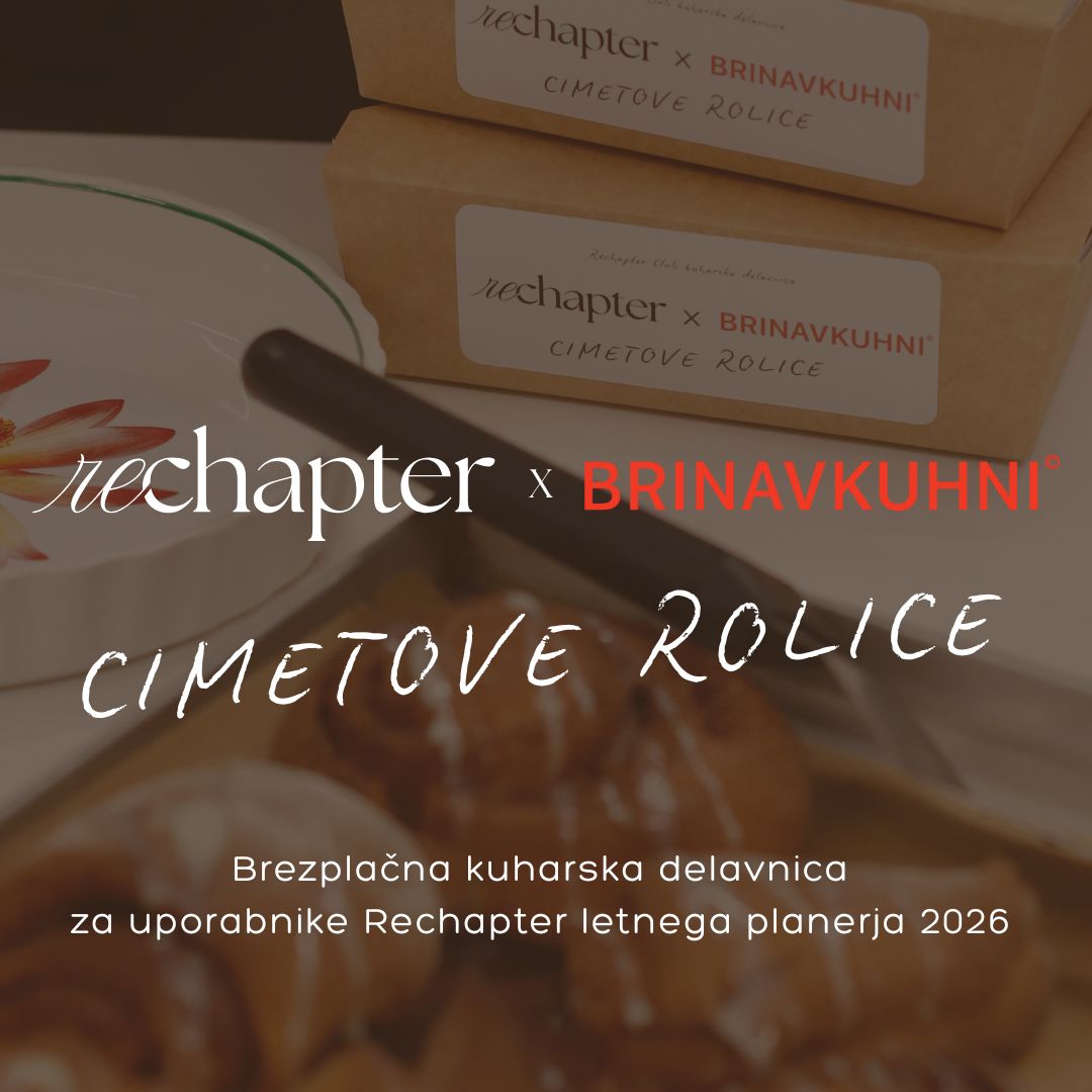 SLADEK ZAKLJUČEK LETA Z RECHAPTER CLUB DELAVNICO